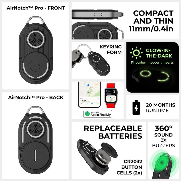 Produktbild Rolling Square AirNotch Pro Apple FindMy (iOS)