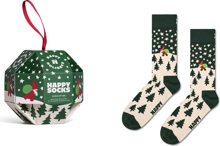 Actual product image Happy Socks 1-Pack Snow Globe Sock Gift Set (Single pack, 41 - 46)