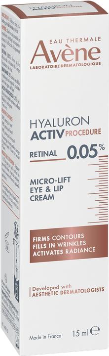 Image du produit Avène Procédure Hyaluron Activ (Crème pour les yeux, 15 ml, Jour + nuit)