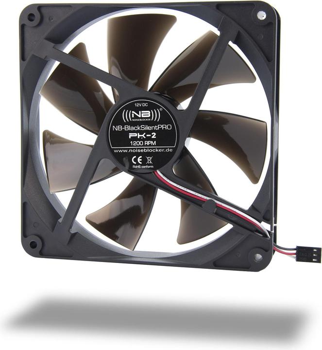 Produktbild Noiseblocker BlackSilentPro-Series PK2 (140 mm, 1 x)