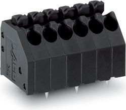 Actual product image Wago 250-203/353-604 Terminal strip with actuating push-buttons 1 solder pin/pole offset