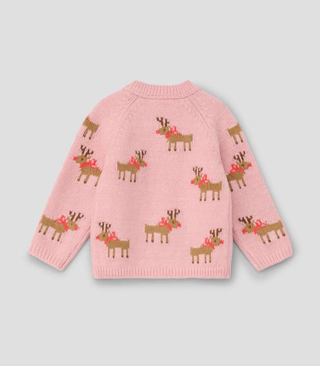 Produktbild s.Oliver Strickpullover Strickpullover mit Rentier-Muster (86)