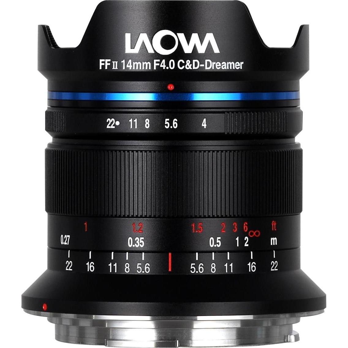 Venus Optic Laowa 14mm f/4 FF RL Zero-D Nikon Z (Nikon Z, Vollformat), Objektiv, Schwarz