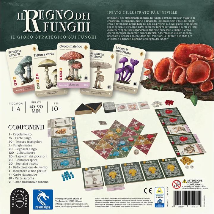 Actual product image Ghenos Games The Mushroom Kingdom (Italian, 1 - 4 Players)