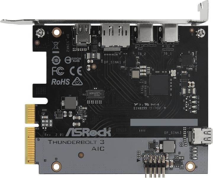 Actual product image AsRock Thunderbolt 3 AIC