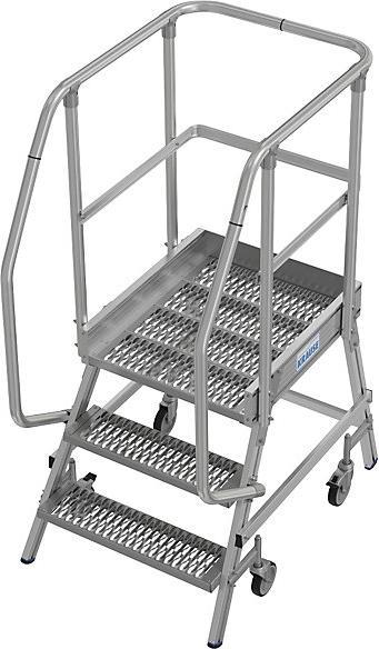 Produktbild Krause Podestleiter mit R13-Rutschhemmung (Plattformleiter, 115 cm)