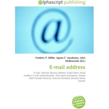 E-mail address, Fachbücher