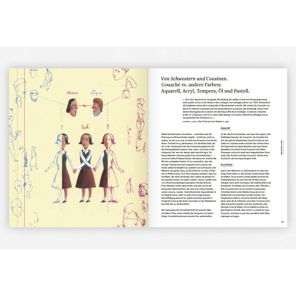 Thumbnail - Multitalent Gouache, Ratgeber von Aljoscha Blau