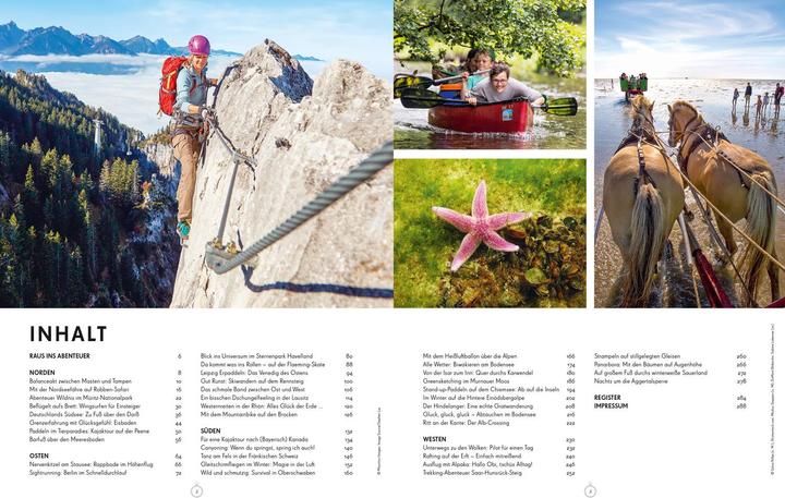 Image du produit Bildband Legendäre Outdoorabenteuer in Deutschland (Allemand, 2023)