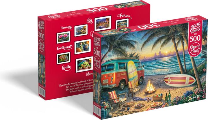 Immagine prodotto Cherry Pazzi Puzzle 500 pezzi - Van Life (500 pezzi)