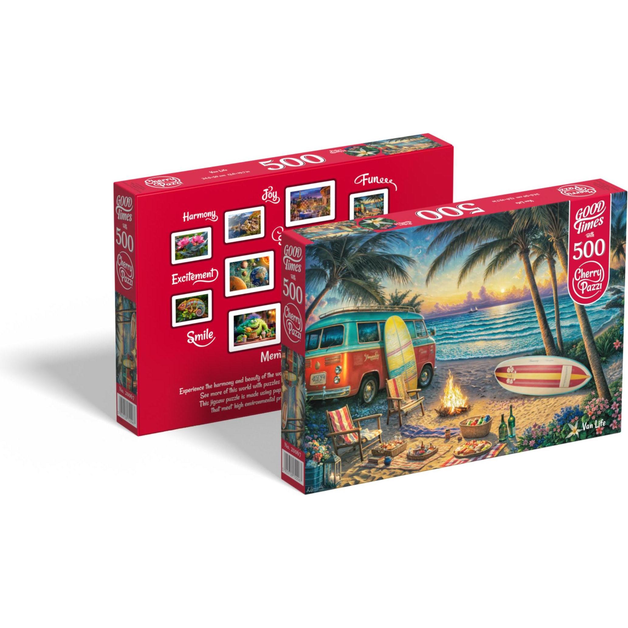 Thumbnail - Cherry Pazzi Puzzle 500 Teile - Van Life (500 Teile)