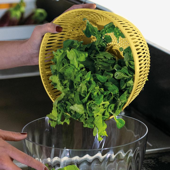 Image du produit Guzzini 17090056 Spin e Store Kitchen Active Design Essoreuse à salade Yellow 26 cm