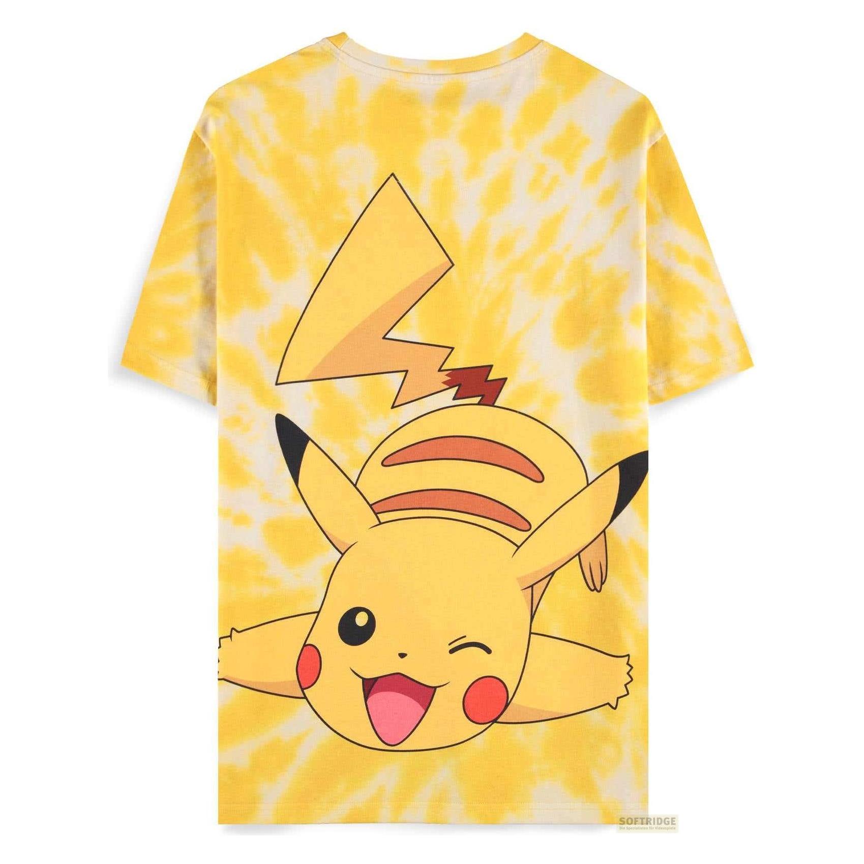 Difuzed, Herren, Shirts, Pokemon - Sasha Et Pikachu - T-shirt Homme (S), Gelb, (S)