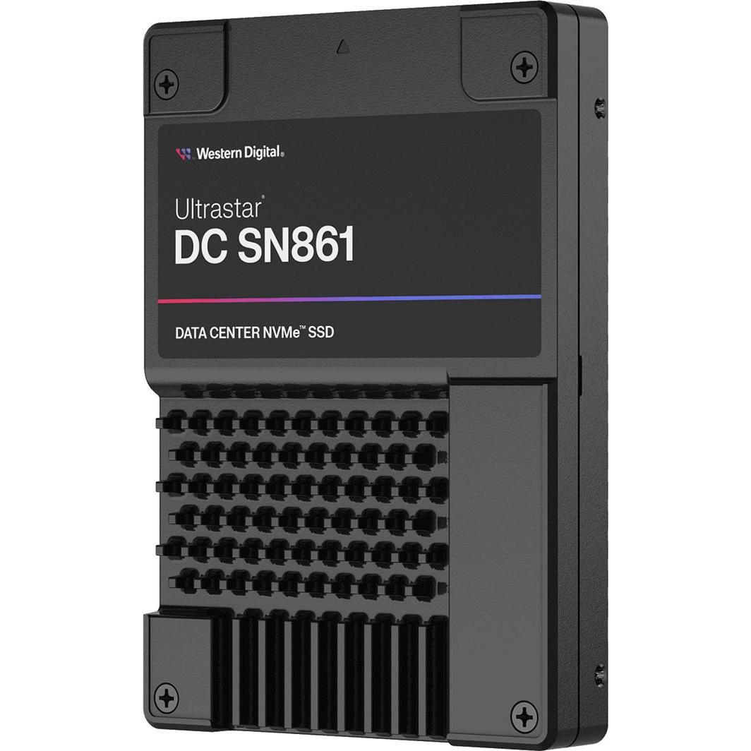 Thumbnail - WD DC SN861 BICS6 NVMe U.2 7% OP ISE (1920 GB, 2.5"), SSD
