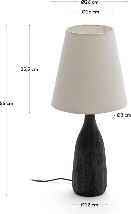 Actual product image Kave Home Luvia (E27)