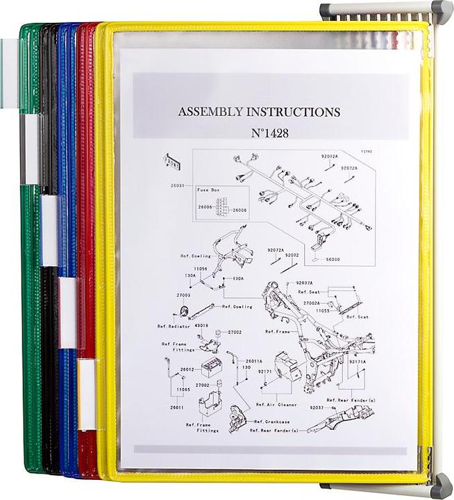 Produktbild Tarifold 413109 Dokumentenanzeige-Karussell Wand Porträt