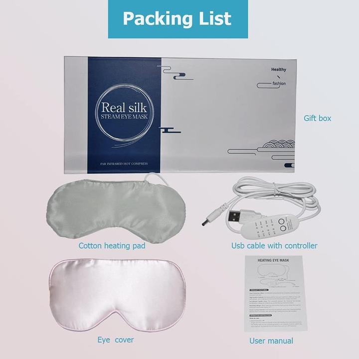 Actual product image Pjyu Warming eye mask