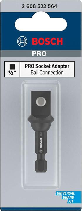Actual product image Bosch Professional Zubehör PRO Socket Adapter (1/4")