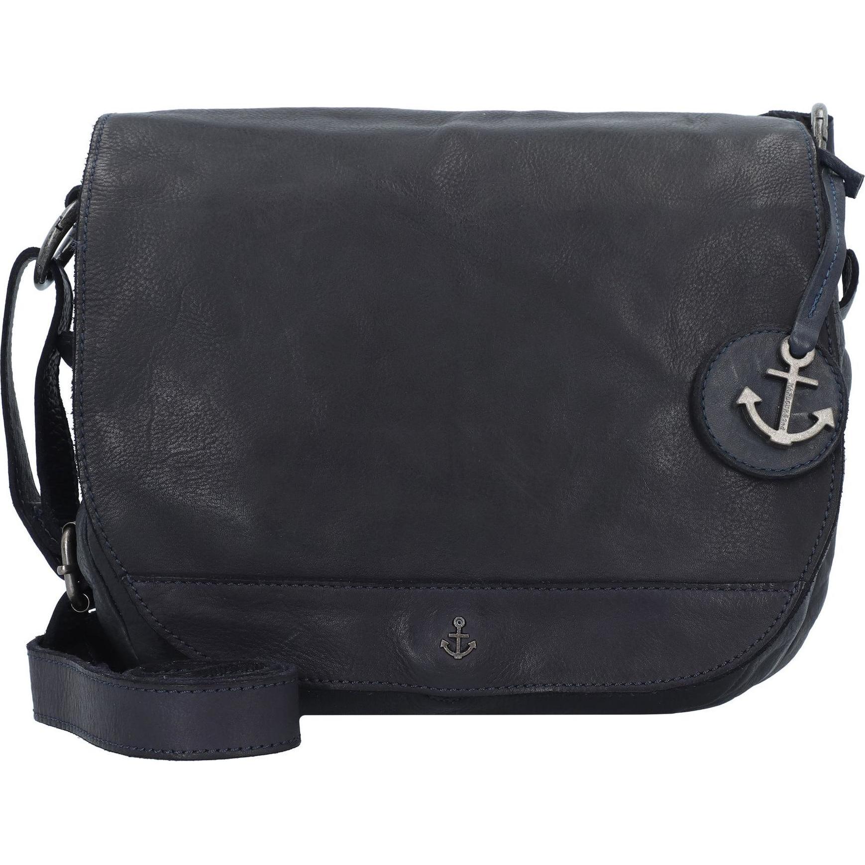 Harbour 2nd, Handtasche, Anchor Love Lotta Umhängetasche Leder 26 cm, Blau