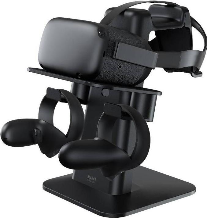 Actual product image KIWI design Updated VR Stand S2-1 for Meta Quest 2 Black