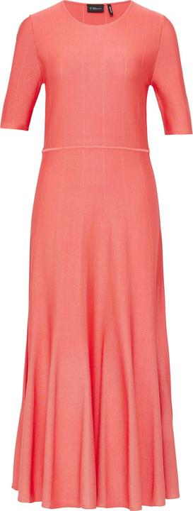 Produktbild S.Oliver Kleid Ausgestelltes Feinstrick-Kleid mit Strickmuster (42)