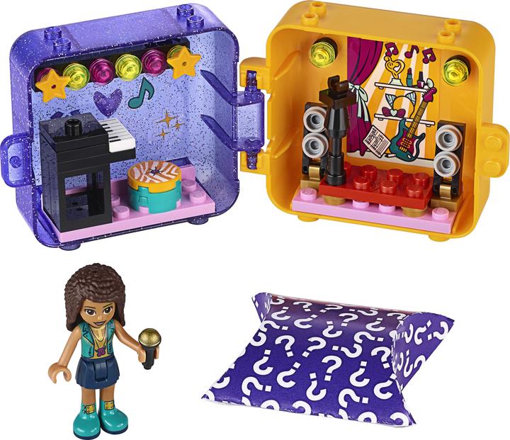 Image du produit LEGO Le cube magique d'Andreas - chanteur (41400, LEGO Friends)