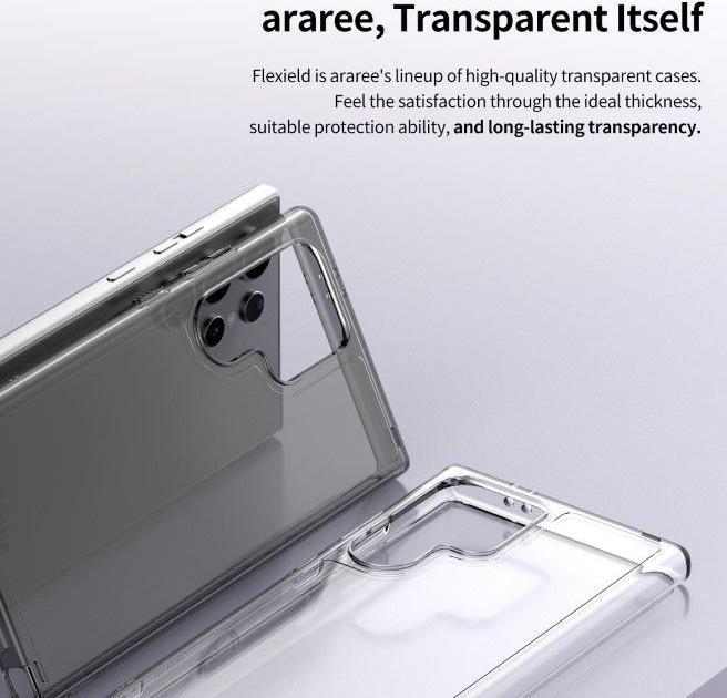 Actual product image Araree Flexield Made in Korea Series (Samsung Galaxy S24 Ultra)