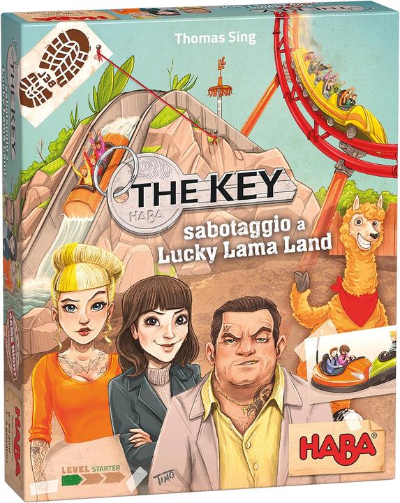Produktbild Haba The Key – sabotaggio a Lucky Lama Land i d (Italienisch, Deutsch)
