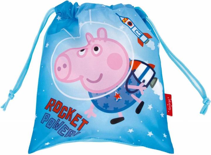 Produktbild Peppa Pig Snackbeutel George Space Travel