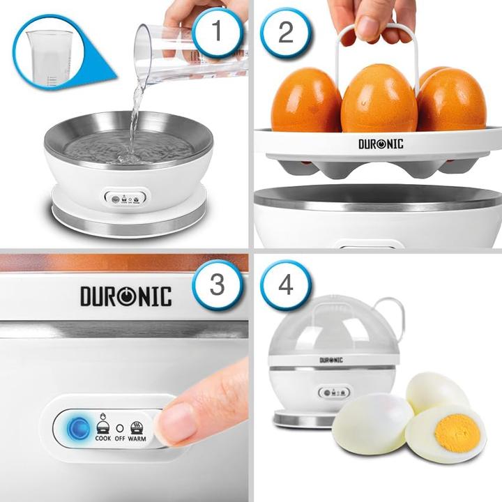 Produktbild Duronic Eierkocher für 7 Eier