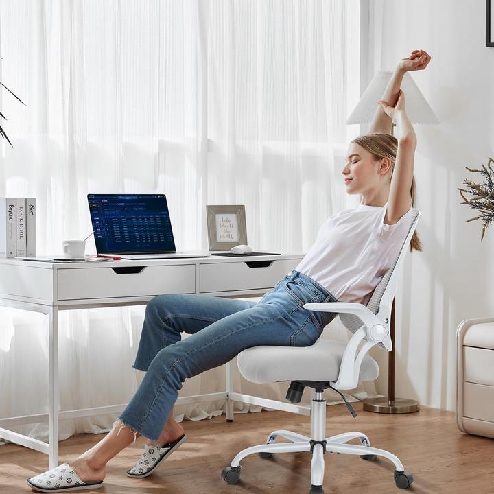 Actual product image Dumos Ergonomischer Bürostuhl mit Lendenwirbelstütze (45 - 55 cm)