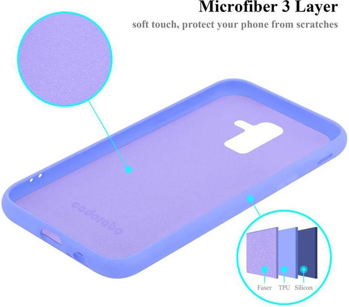Produktbild Cadorabo TPU Liquid Silicone Case Cover (Samsung Galaxy J8 (2018))