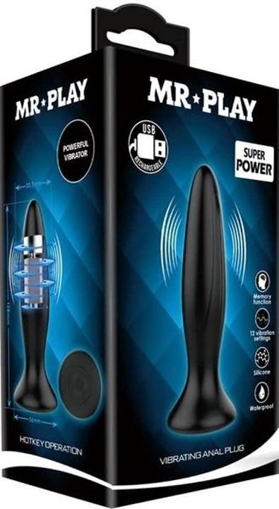 Produktbild Mr. Play Vibrierender Analplug