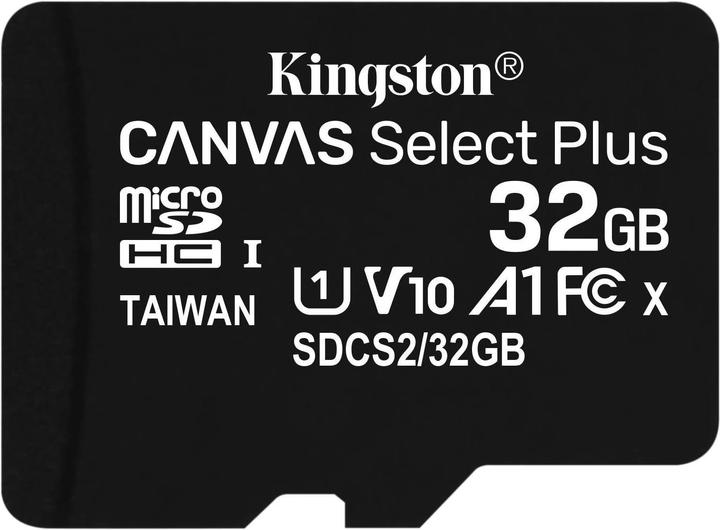 Productafbeelding Kingston Canvas Select Plus (32 GB, microSDHC, U1, UHS-I)