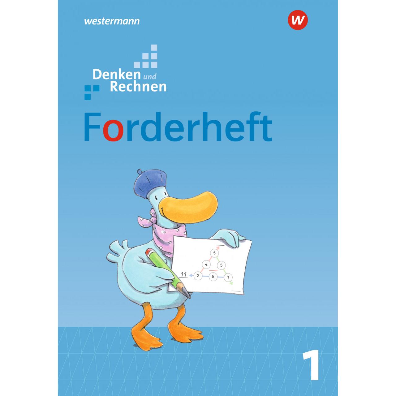 Denken und Rechnen 1. Allgemeine Ausgabe 2017. Forderheft, Schulbücher von Claudia Lack, Roswitha Lammel, Julia Hacker, ...