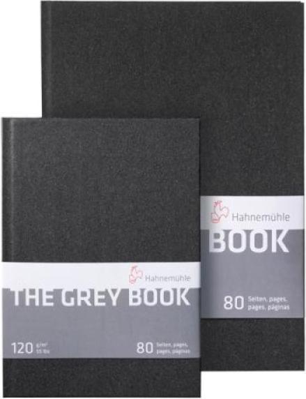 Image du produit Hahnemühle The Grey Book A 5 portrait 80 pages 120 g (A5, Couverture rigide)