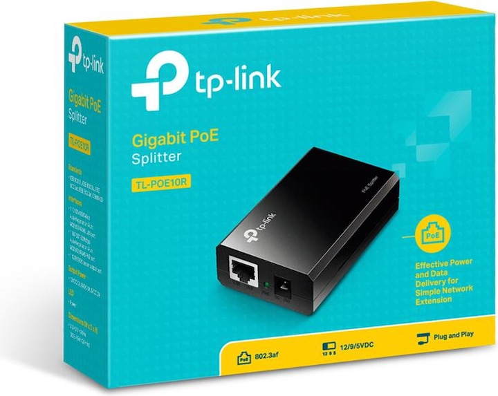 Produktbild TP-Link Net Poe Splitter/Tl-Poe10r (PoE Splitter)