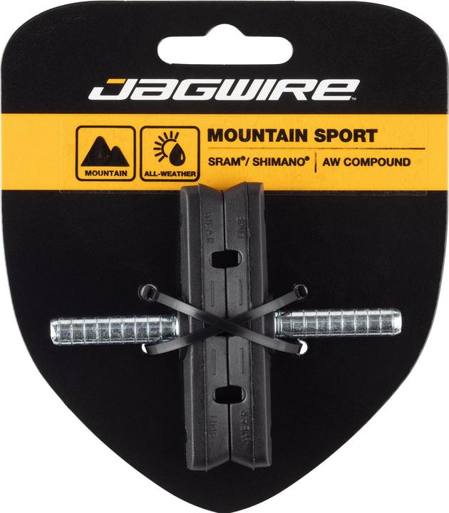 Actual product image Jagwire Mountain Sport Brake Pads (Rubber)