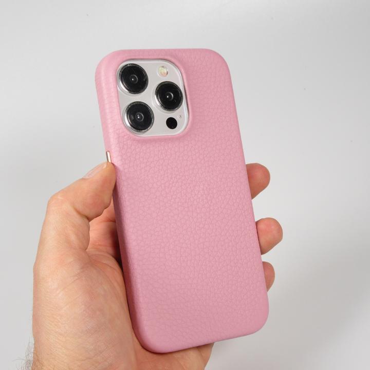 Image du produit PhoneLook Coque Cuir de veau luxe grainé intégral avec boutons métalliques et MagSafe (Apple iPhone 14 Pro)