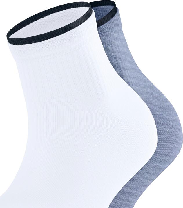 Produktbild Esprit Double High Cuff 2-Pack Baumwollsneakersocken (2er Pack, 39 - 42)