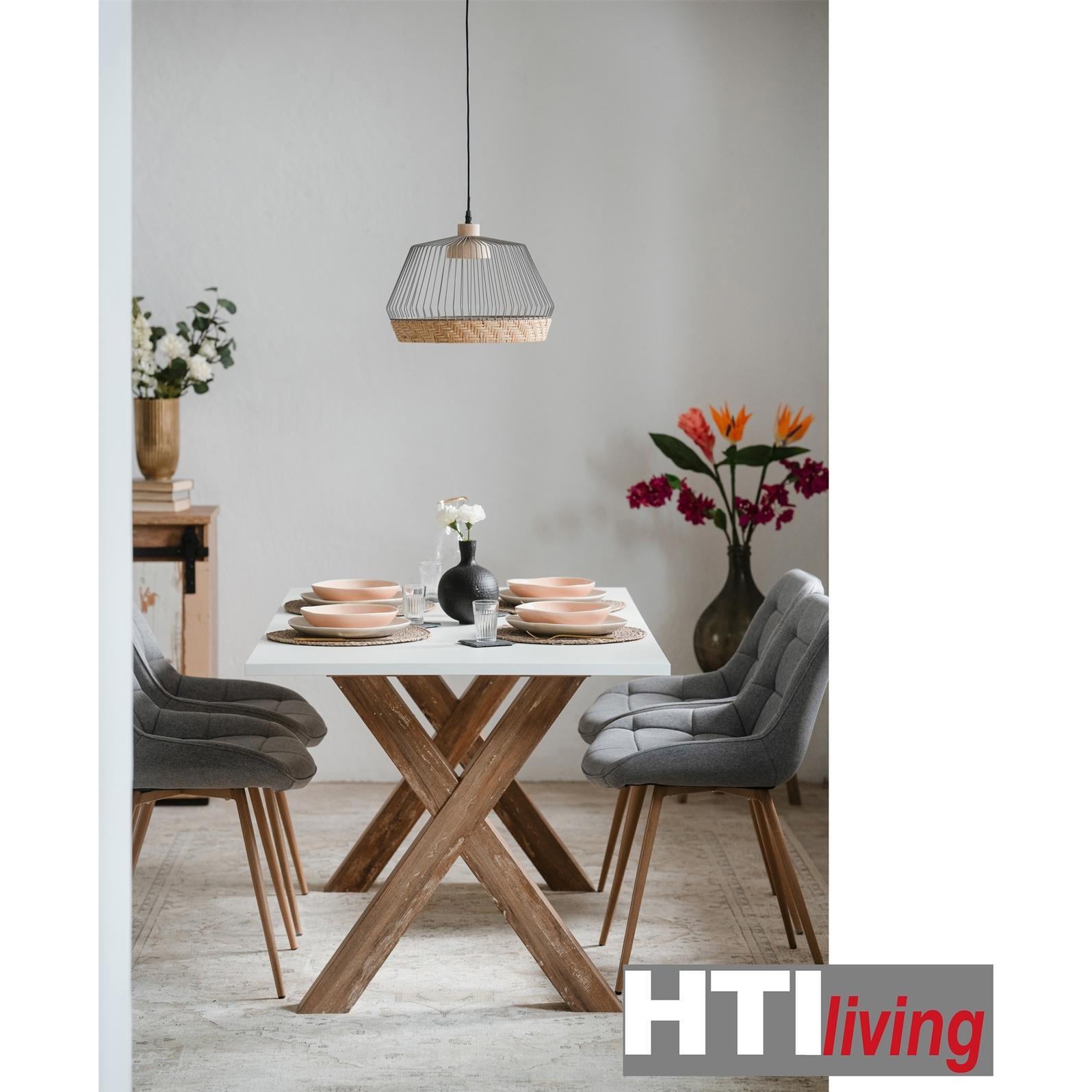 Thumbnail - HTI-Living, Esstisch, Esstisch mit X-Gestell Marrakesh (160 x 75 x 90 cm)