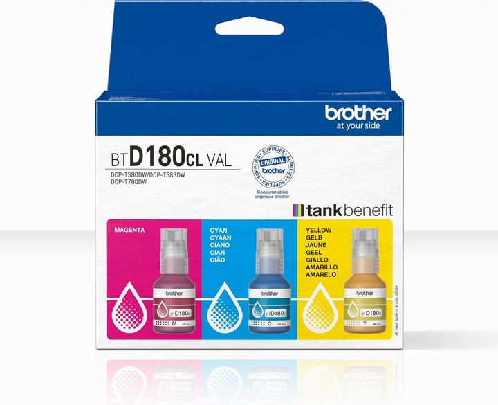 Immagine prodotto Brother Bottle Value Pack C/M/Y (C, M, Y)