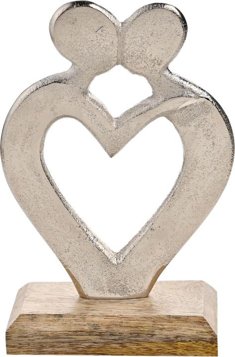 Actual product image Hestia Kissing Heart Ornament