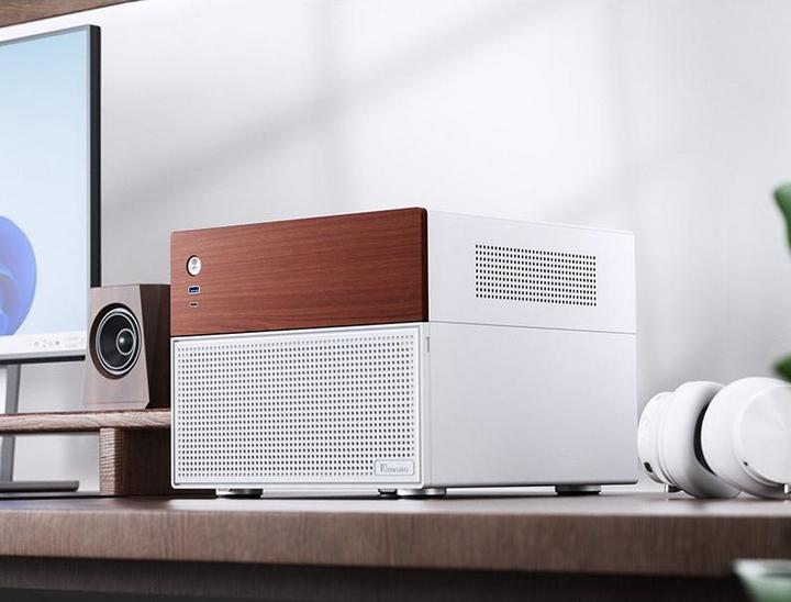 Image du produit Jonsbo N4 White (ITX, Micro ATX (mATX))