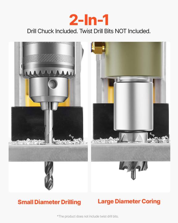 Actual product image Vevor Magnetic Drill Press