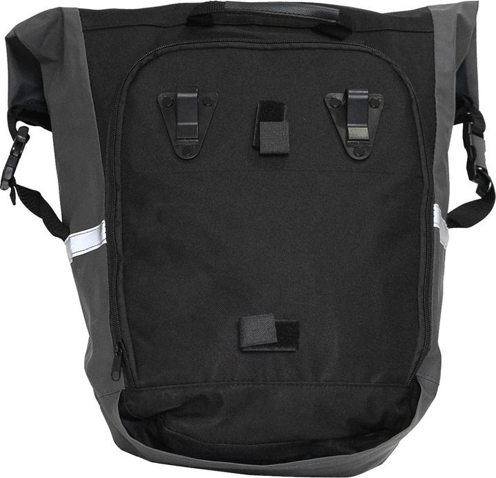 Immagine prodotto Teamplayer 2in1 Fahrrad Gepäcktasche mit Rucksackfunktion, 20 l, schwarz (20 l, Borsa portapacchi)