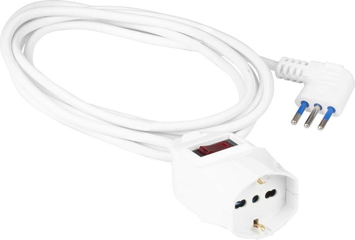 Immagine prodotto Poly Pool PP2635 prolunghe e multiple 3 m 1 presa(e) AC Interno Bianco (3 m, CEE 7/3)