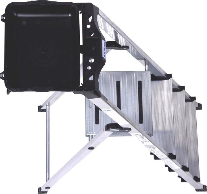 Image du produit Krause Escabeau en aluminium (Échelle deux plans, 160 cm)