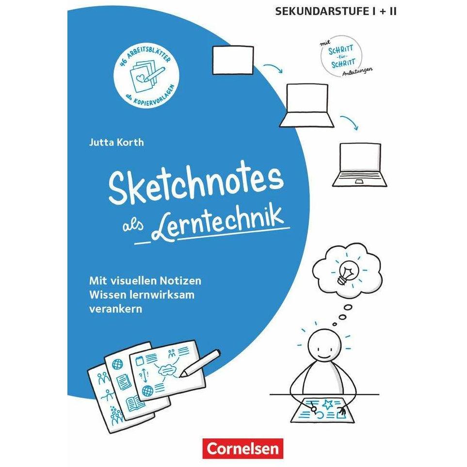 Sketchnotes, Sketchnotes als Lerntechnik, Mit visuellen Notizen Wissen lernwirksam verankern, Buch, Fachbücher von Jutta...