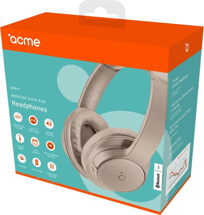 Produktbild Acme Made BH317 (keine Geräuschunterdrückung, 60 h, Kabellos)